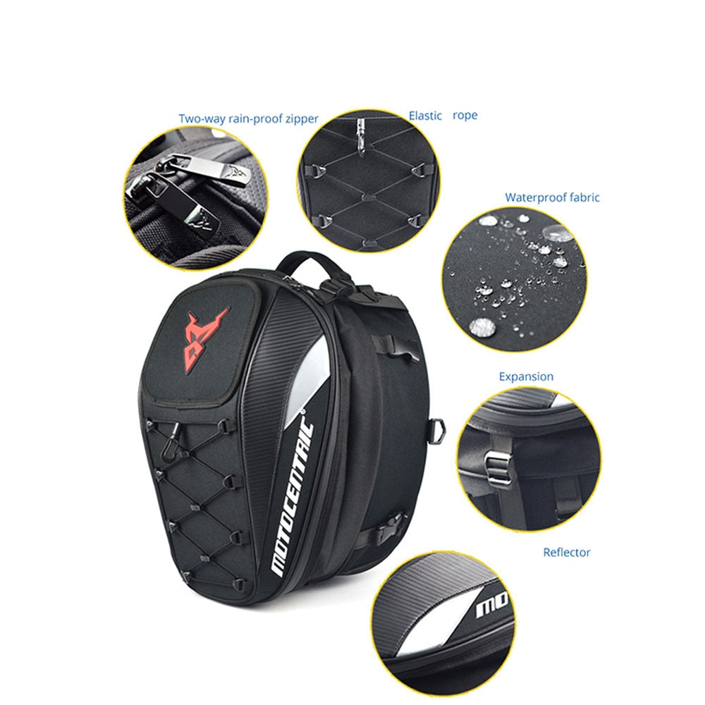 Motorcycle Tail Bag and Backpack
