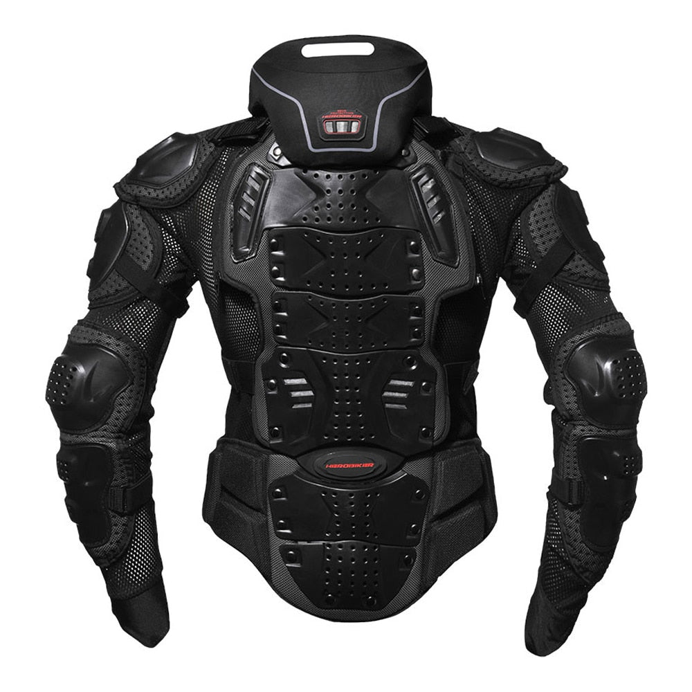 Adult Motorcycle Body Armor With Neck Protector